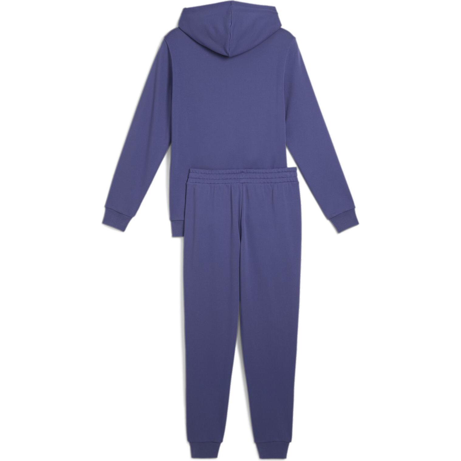 Thumbnail - Puma, Damen, Laufjacke, Hooded Sweat Suit TR (XL), Blau, XL