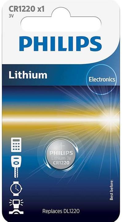 Philips Minicell (1) CR1220/00B (1 pcs., CR1220)