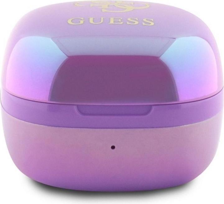 Productafbeelding Guess 4G Logo Mini TWS Draadloze Hoofdtelefoon Bluetooth - Paars (ANC, 24 h, Draadloze)