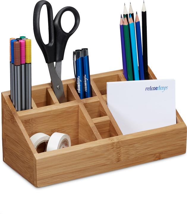 Relaxdays Organizzatore da scrivania