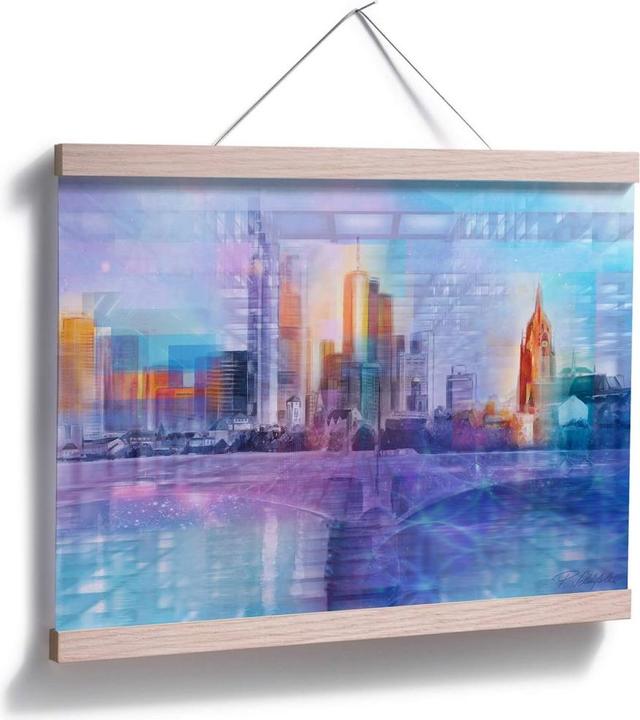 Produktbild Trenddeko Frankfurt am Main farbig (60 x 50 cm)