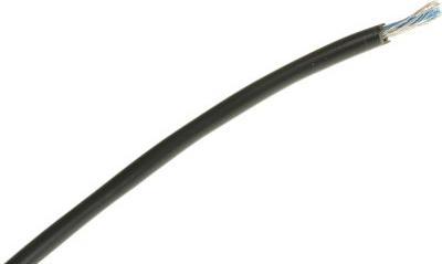 Image du produit RS PRO FM2R Multiconductor Cable Black, 100m