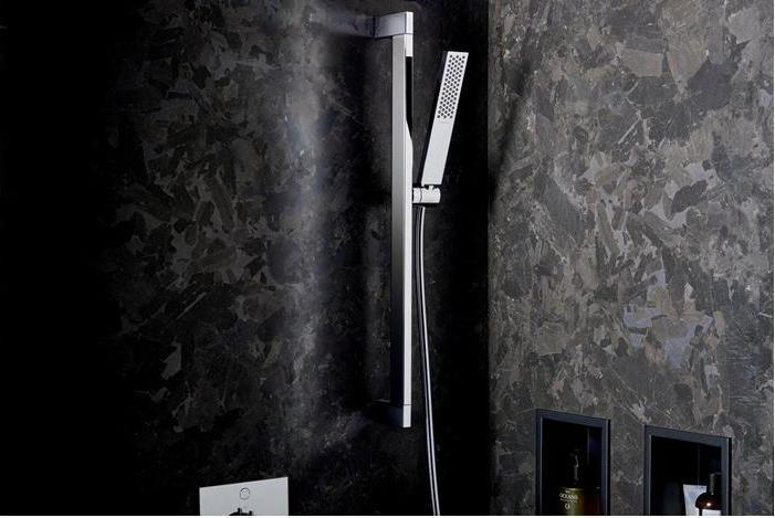 Produktbild hansgrohe Pulsify E Stabhandbrause 100, 1 Strahlart EcoSmart, 24320 (1 Strahlarten, 8 l/min)