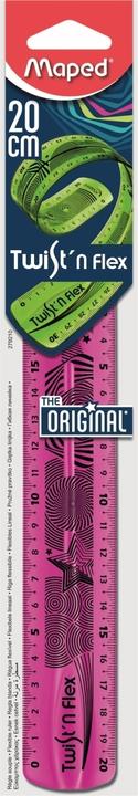 Actual product image Maped Flat ruler Twist'n Flex, 200 mm, unbreakable (20 cm)