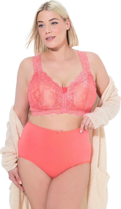 Produktbild Ulla Popken Maxislips, 3er-Pack, Muster/einfarbig (46, 48)