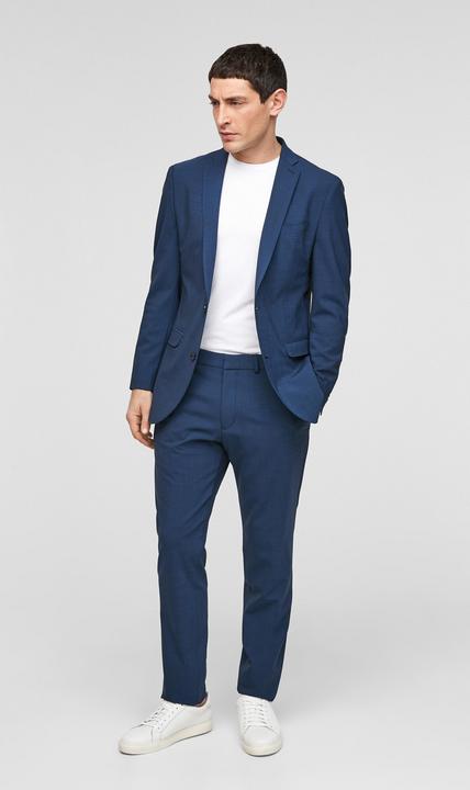 Immagine prodotto s.Oliver Indoor-Sakko Slim Fit: Sakko mit Hyperstretch (46)