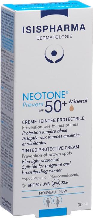 Immagine prodotto Isispharma neoTONE PREVENT Mineral SPF50+ (Crema solare, SPF 50+, 30 ml)