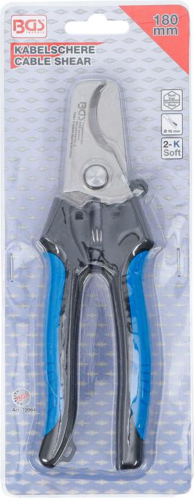 Produktbild BGS TECHNIC Kabelschere, 180 mm (180 mm)
