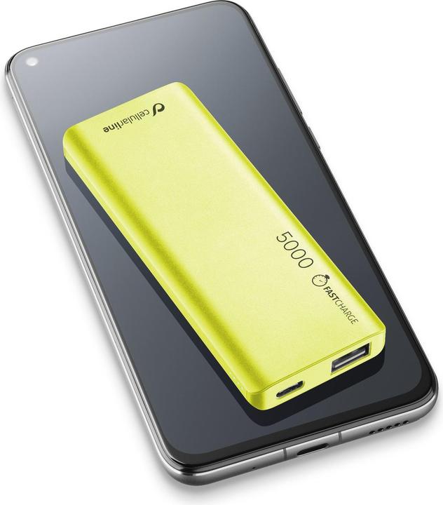 Image du produit Cellularline Freepower Slim (5000 mAh, 10 W, 18.50 Wh)