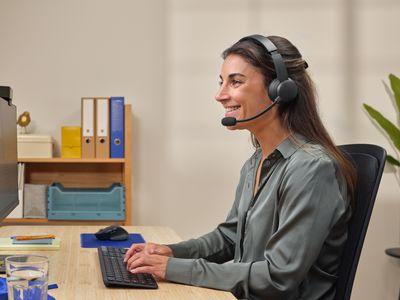 Actual product image Trust AYDA USB-ENC PC Headset (Cable, Wireless, USB-C)