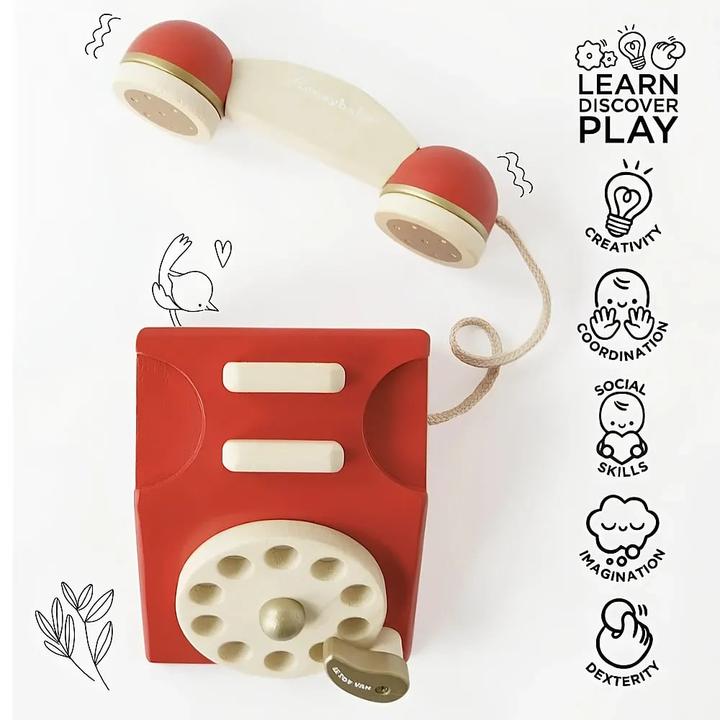 Produktbild Le Toy Van Vintage Telefon