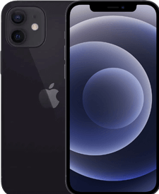 Actual product image Forza Refurbished iPhone 12 Mini (128 GB, Black, 5.40", 12 Mpx, Dual SIM, B / Very good)