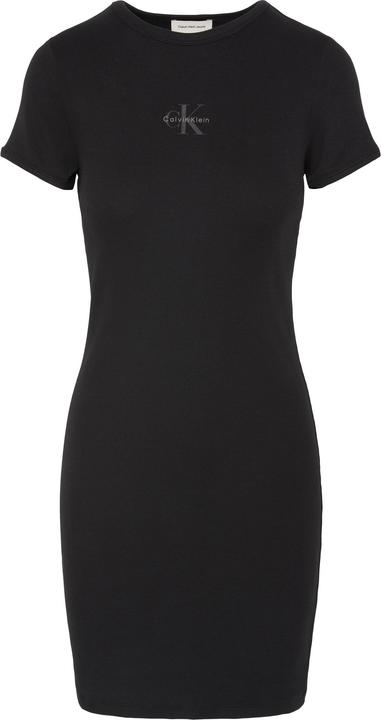 Image du produit Calvin Klein Robe Mini Bébé Côtes Monologo (S)