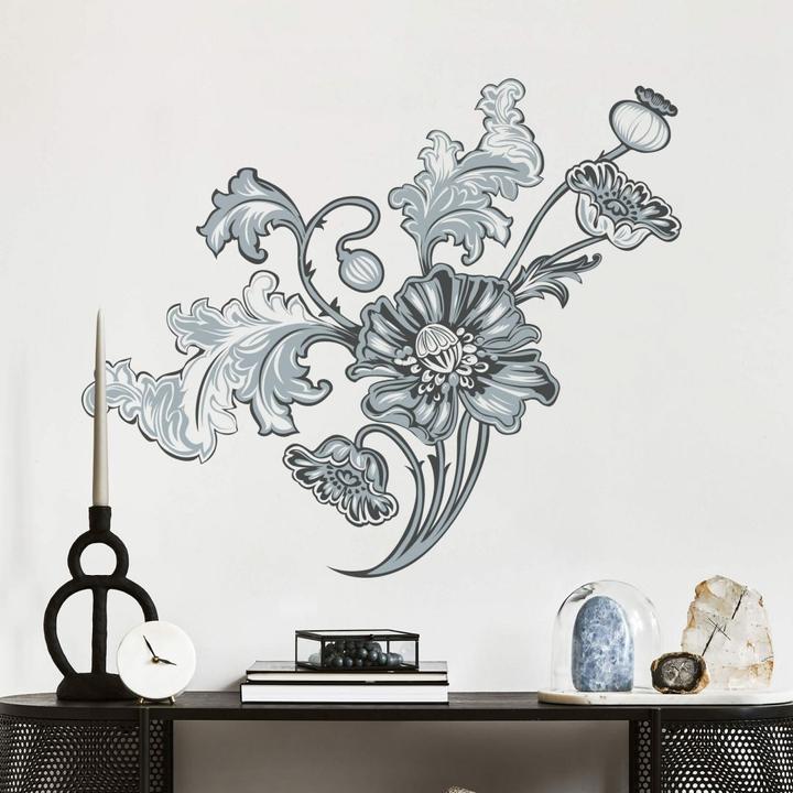 Produktbild Trenddeko Blumenranke 2 (100 x 123 cm)