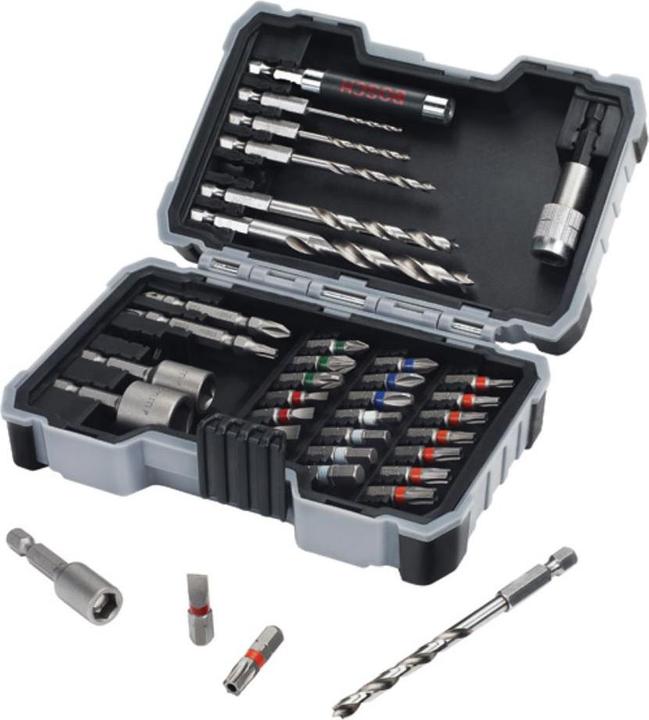 Immagine prodotto Bosch Professional Zubehör Set di punte e trapani per legno (2,0/3,0/4,0/5,0/6,0/8,0 mm)