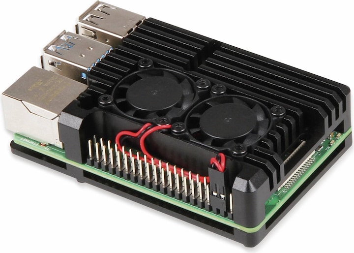 Joy-it Armor Case Block Active for Raspberry Pi 4