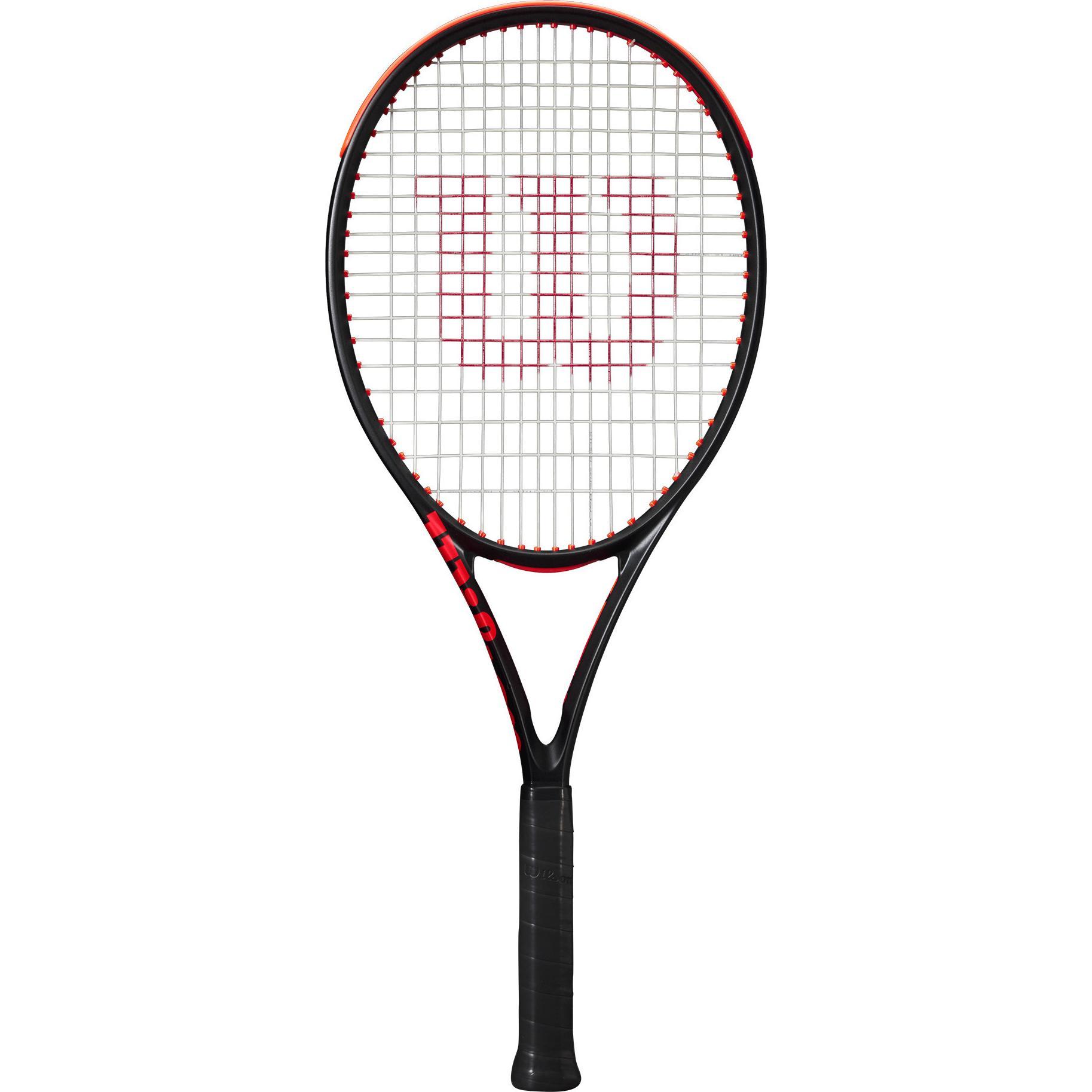 Wilson Unisex Rosso/Grigio/Nero Racchetta Da Tennis, (3, 280 G, Coperto)