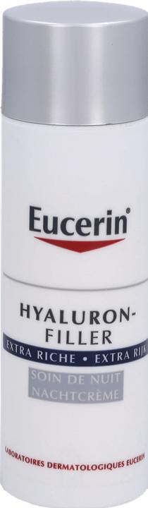 Produktbild Eucerin Hyaluron - Filler Extra Riche Nachtpflege 50 ml (50 ml, Nachtcreme)