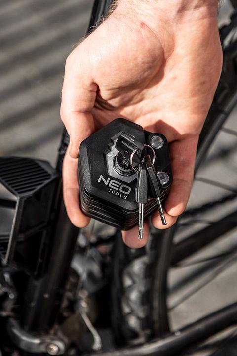 Immagine prodotto Neo Lucchetto per bicicletta pieghevole con chiave