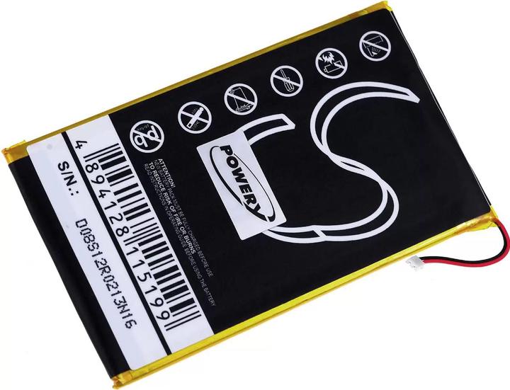 Produktbild AccuCell Akku für E-Book Reader Barnes & Noble BNRV510 / Typ PR-285083 (1 Stk., 1500 mAh, Akku)