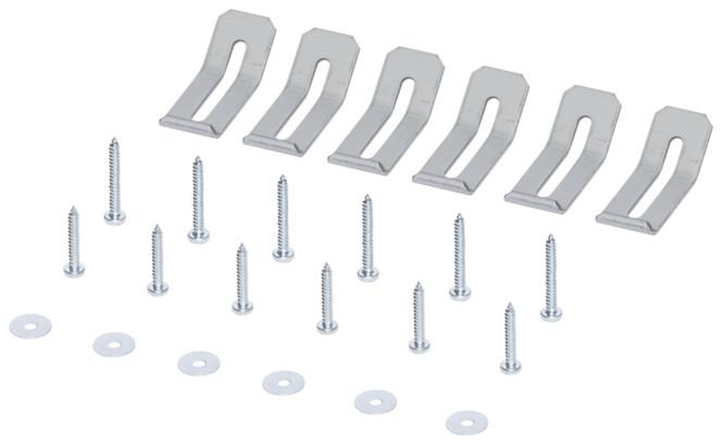 Produktbild V-ZUG Spannlaschen-Set zu GK44TE H62510