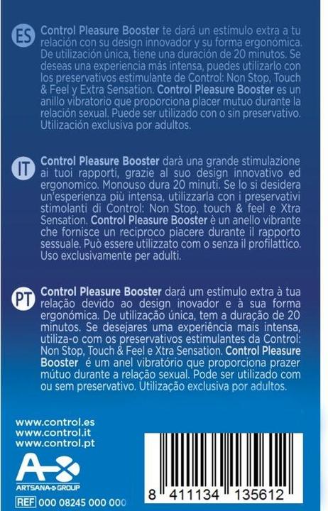 Actual product image Control Pleasure Vibes Vibrating Ring