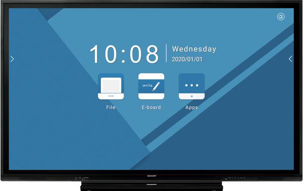 Actual product image Sharp PN75HC1 (3840 x 2160 Pixels, 75")