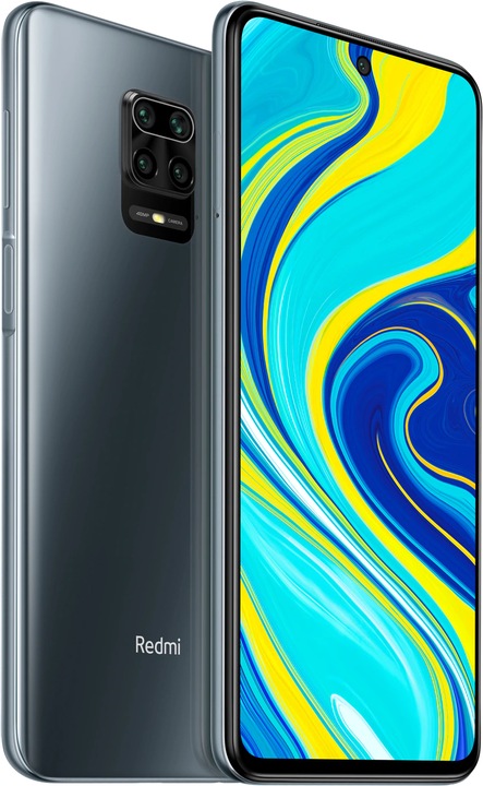 Actual product image Xiaomi Redmi Note 9S (128 GB, Interstellar Grey, 6.67", Dual SIM + SD, 48 Mpx, 4G)