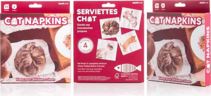 Image du produit Suck UK Cat (24 pcs, 33 x 33 cm)