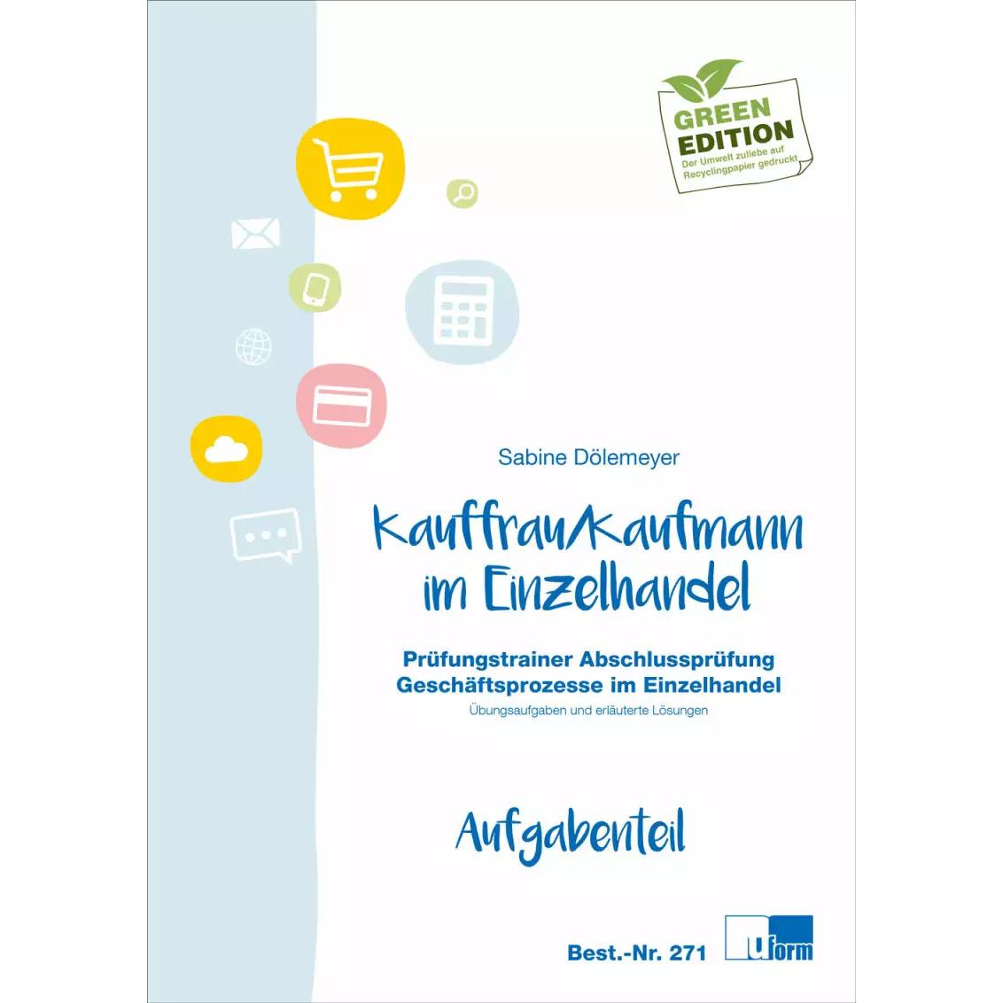 Thumbnail - Kaufmann/Kauffrau im Einzelhandel (AO 2017), Schulbücher von Sabine Dölemeyer