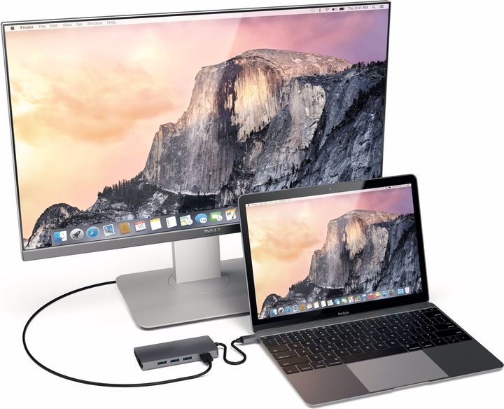 Actual product image Satechi ST-TCMA2M (USB-C, 6 Ports)