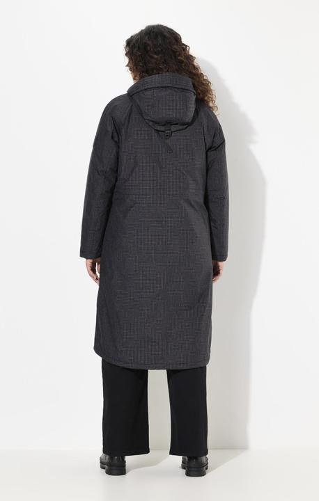 Actual product image Ulla Popken HYPRAR Waterproof Color Contrast Coat (50, 52)
