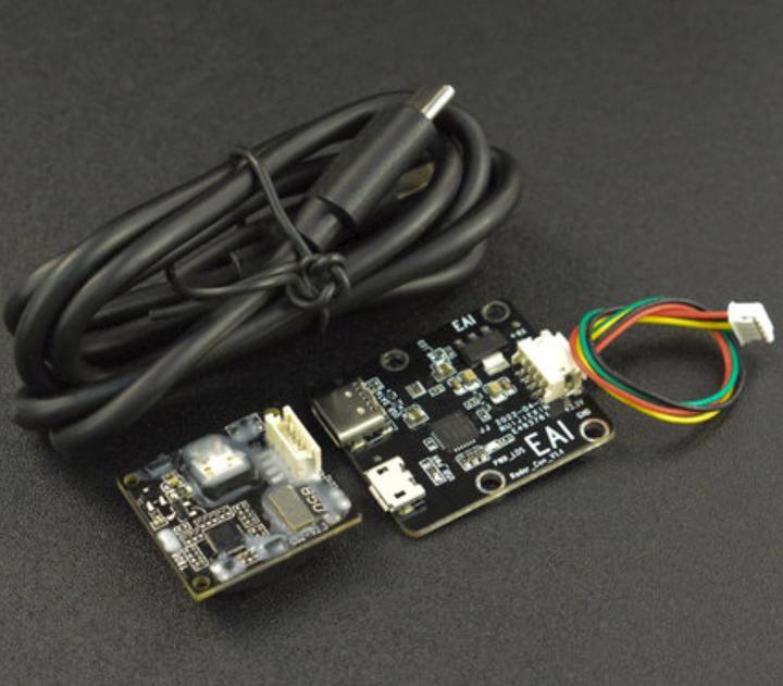Actual product image DFRobot YDLIDAR GS2 Linear Array Solid LiDAR 25-300mm 110°