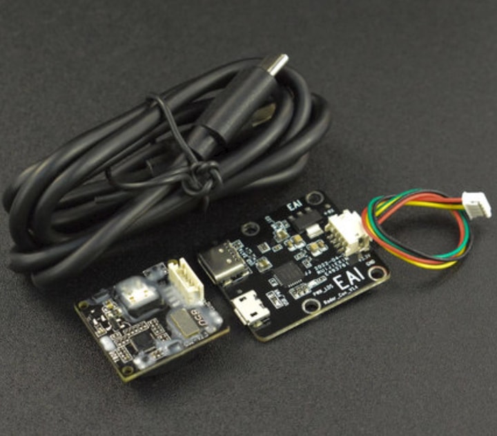 Image du produit DFRobot YDLIDAR GS2 Matrice linéaire LiDAR solide 25-300mm 110