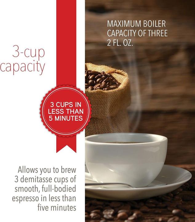 Produktbild Bialetti Rainbow 3 Tassen (3 T.)