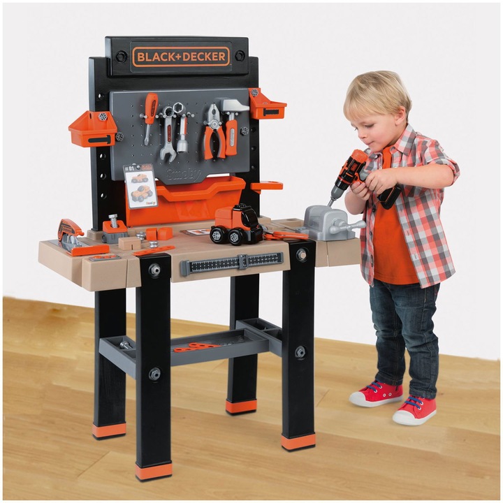 Produktbild Smoby Black & Decker Werkbank Super Center