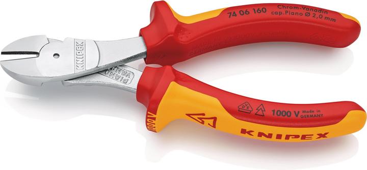 Productafbeelding Knipex Krachtige zijsnijders 74 06 160 (160 mm)