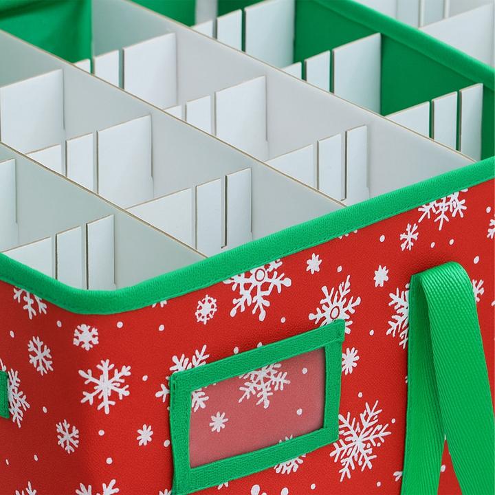 Actual product image Relaxdays Weihnachtskugel-Aufbewahrungsbox (66 cm, 1x)