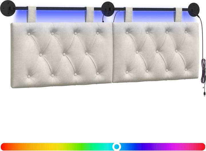 Actual product image vidaXL Modernes Kopfteil (130 x 55 x 7 cm)