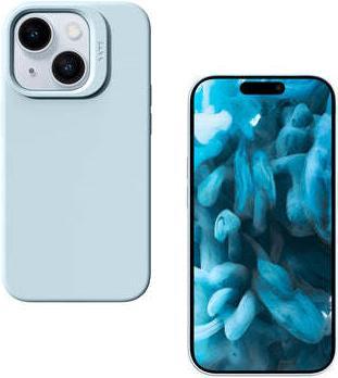Actual product image Laut Huex Slim Case for iPhone 15 Plus Light blue iPhone 15 Plus (Apple iPhone 15 Plus)