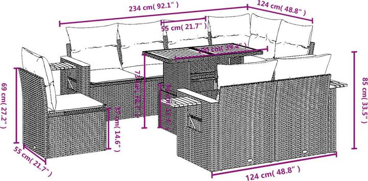 Produktbild vidaXL Erica