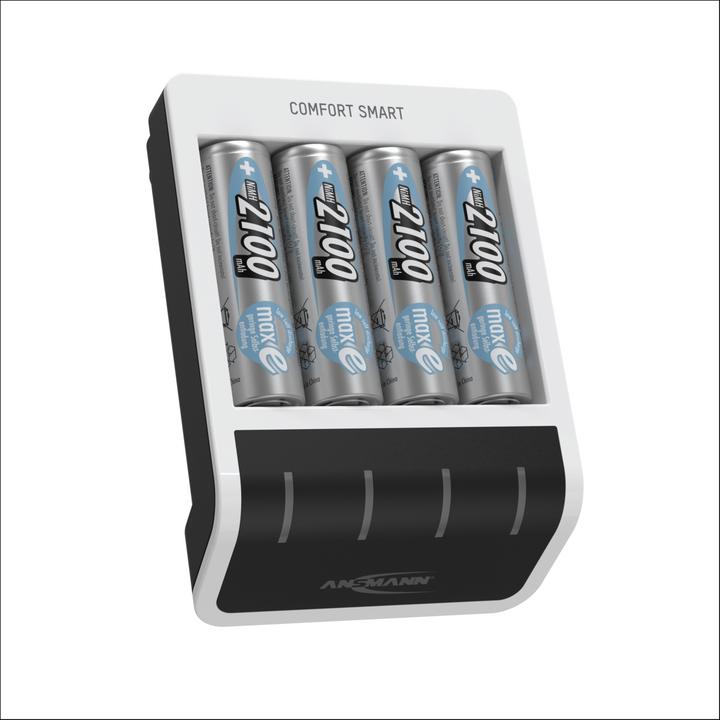 Actual product image Ansmann Comfort (4 pcs., AA, 2100 mAh, Battery + charger)