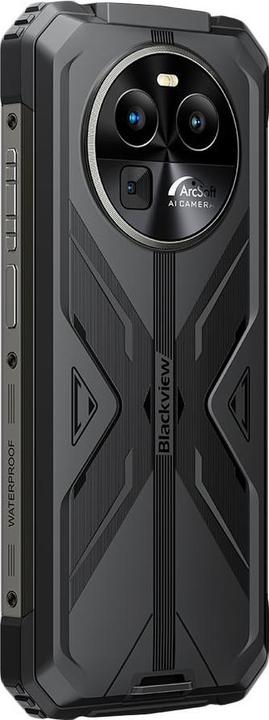 Actual product image Blackview BV8100 (Dual Sim - 6.5" Display - 256 GB, 8 GB RAM - NFC) Black (256 GB, Black, 6.50", Dual SIM)