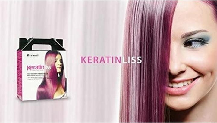 Actual product image Nirvel Professional Keratinliss Set (100 ml, Liquid shampoo)
