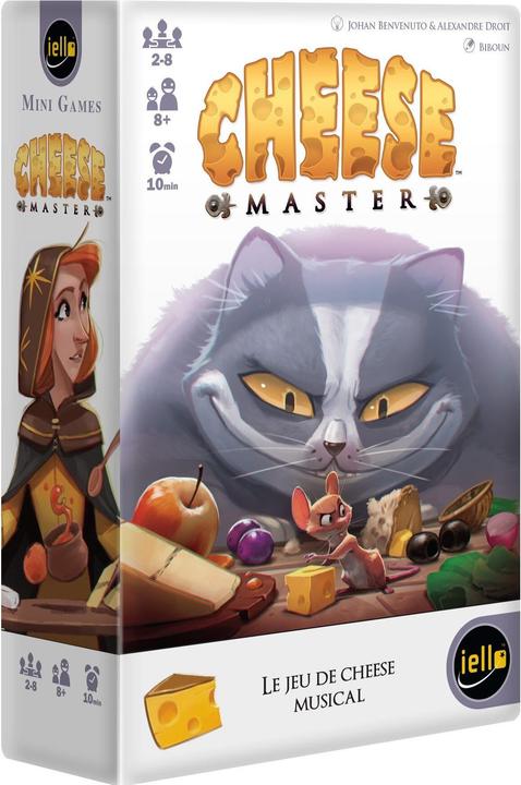 Immagine prodotto Iello Giochi - Mini Giochi - Cheese Master (Francese, 2 - 8 Giocatori)