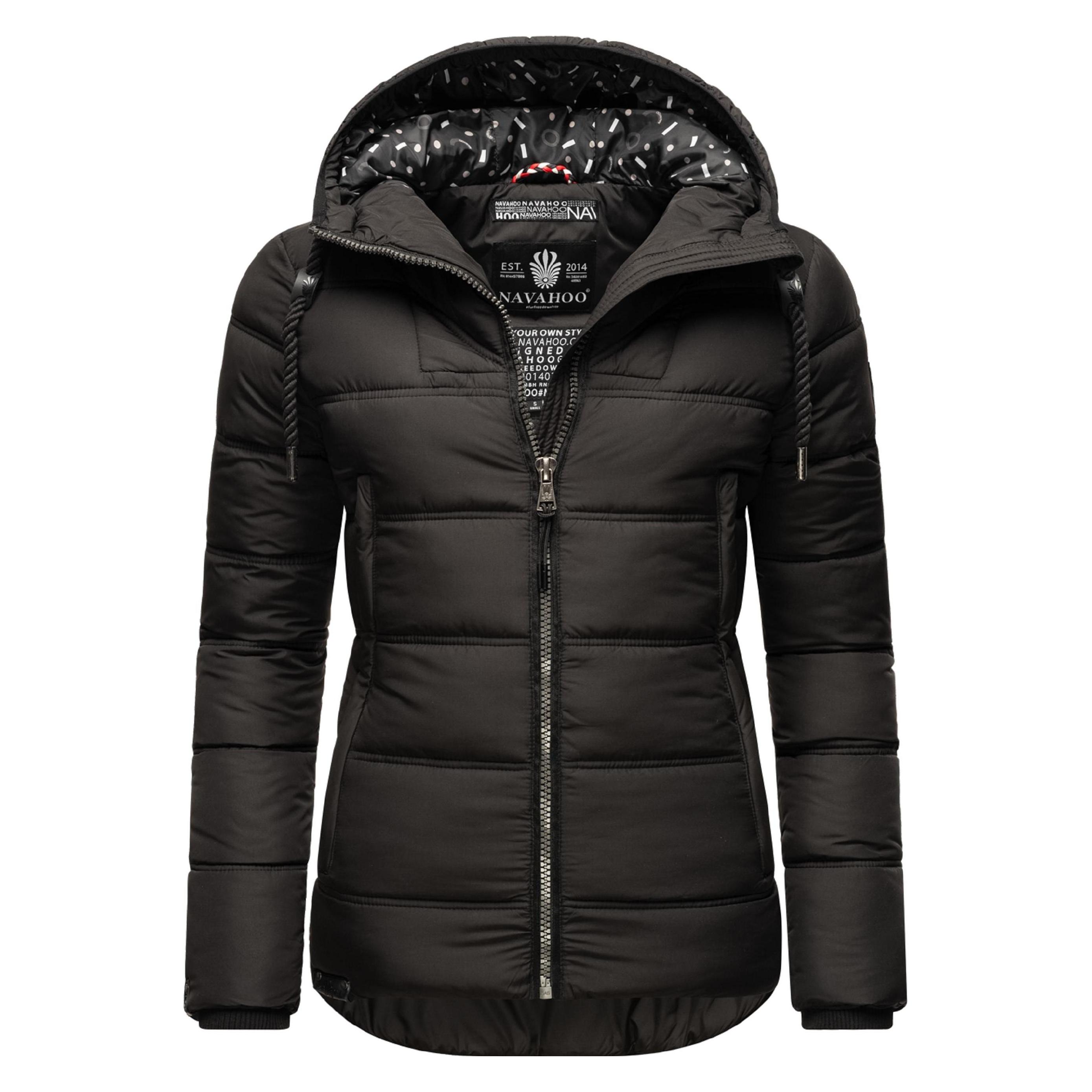 Navahoo, Damen, Winterjacken, Renesmee, Schwarz, (S)