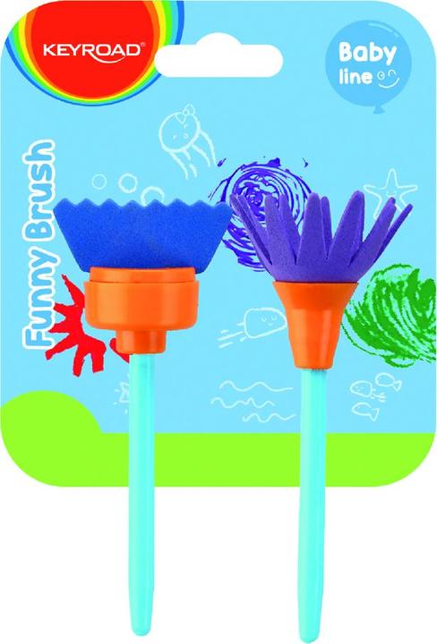Produktbild Keyroad Kreative malpinsel, lustiger pinsel, 2 stk., anhänger