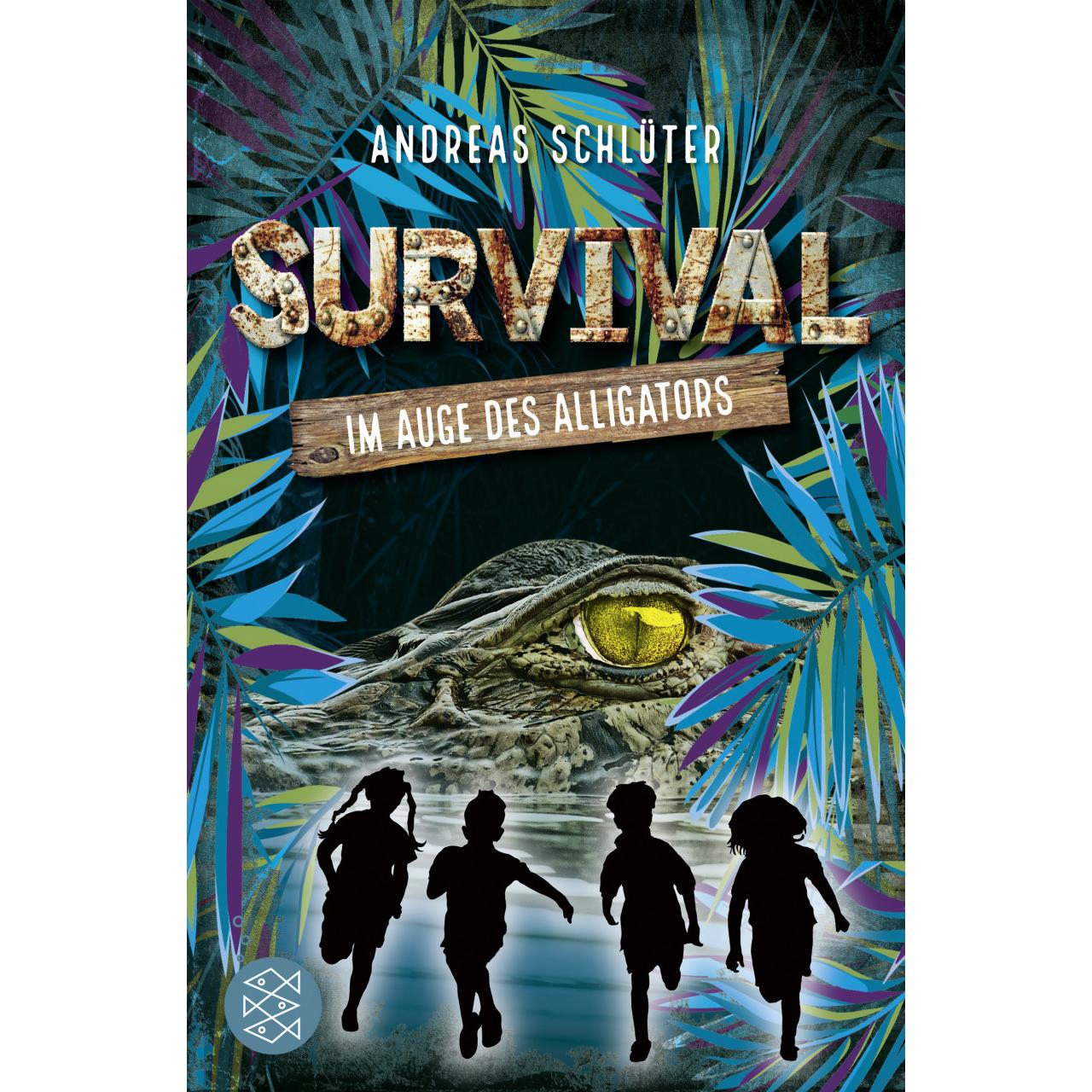 Survival - Im Auge des Alligators, Kinderbücher von Andreas Schlüter, Stefani Kampmann