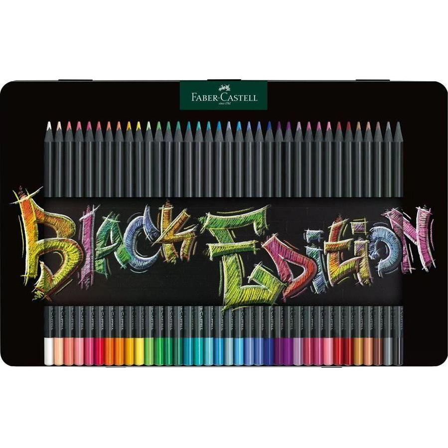 Thumbnail - Faber-Castell, Malstifte, Black Edition (Schwarz, Mehrfarbig, 36 x)