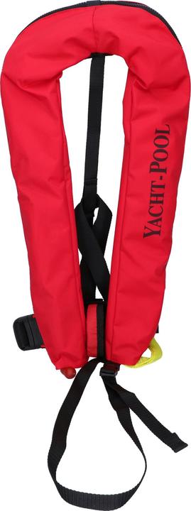 Oquip YACHT-POOL vollautomatische Rettungsweste 170N mit Schrittgurt & D-Ring - Farbauswahl